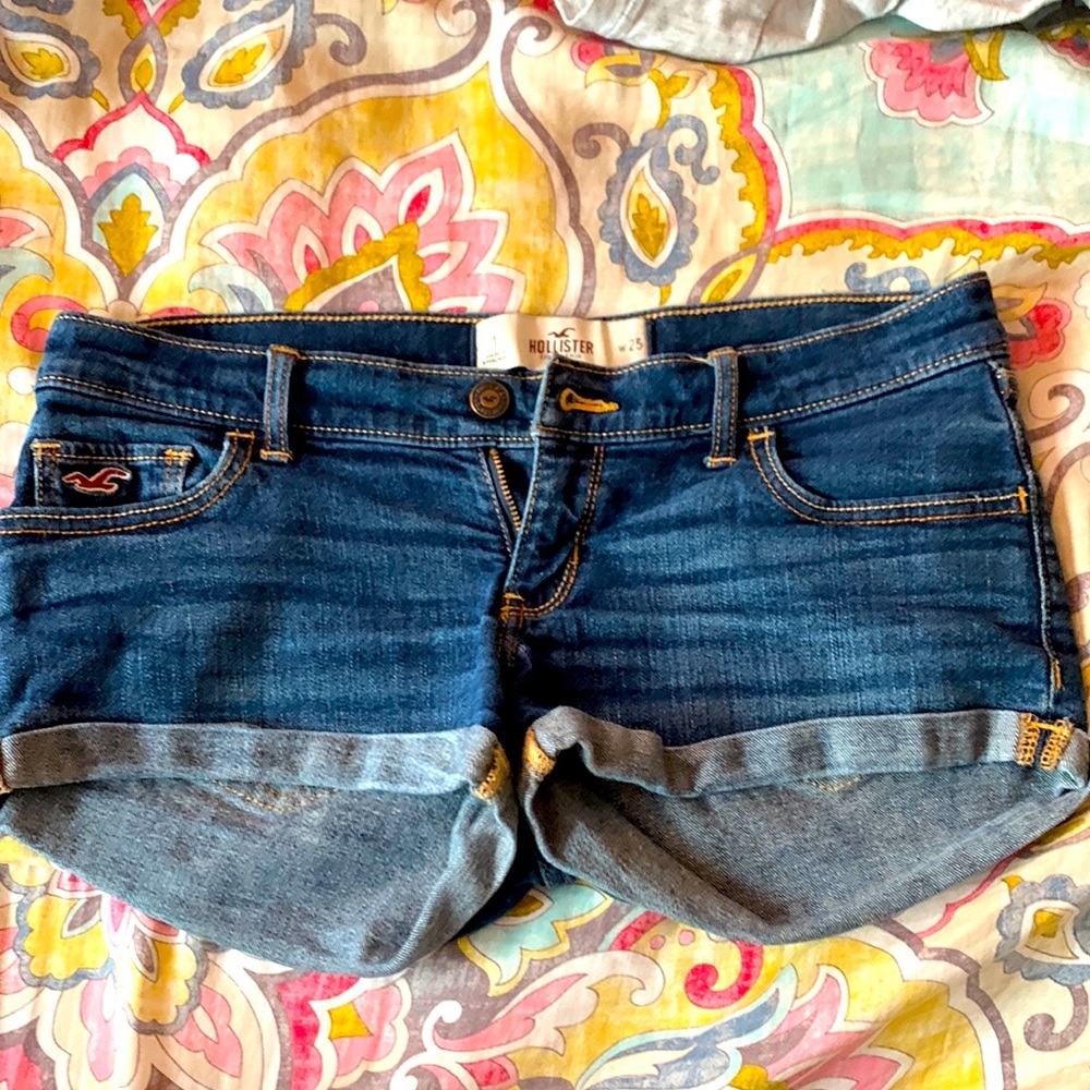Dark blue Jean shorts